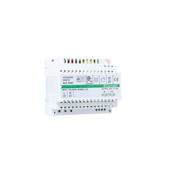 Fuente De Alimentación 110-230v Ac / 55v Dc 100w Ip (vip) En Carril Din - 1441 - Comelit