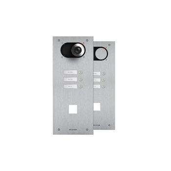 Fachada Para Interruptor De Placa 3 Bocas Orificio 40x40 Mm - Ix0103co - Comelit