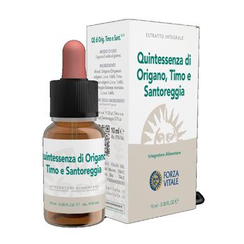 Quinta Esencia Origan-timo-santoreg 10 Ml Forza Vita