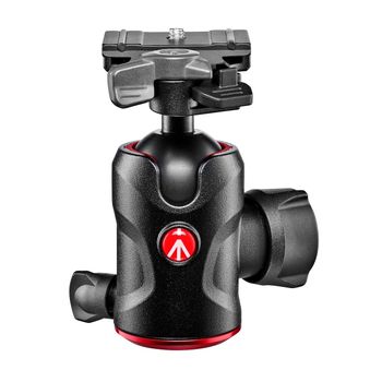 Manfrotto Mh496-bh Cabeza De Tripode Negro Aluminio 1/4' Pelota