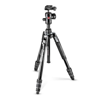 Manfrotto Mkbfrta4bk-bh Tripode 3 Pata(s) Negro, Plata