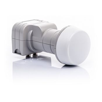 Tele System Twin 2 Convertidor Low Noise Block (lnb) Gris, Blanco