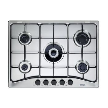 De'longhi Ffa 57 Asv Hobs Acero Inoxidable Integrado 68 Cm Encimera De Gas 5 Zona(s)