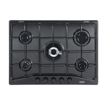 De'longhi Ffn 57 Asv Hobs Negro Integrado 68 Cm Encimera De Gas 5 Zona(s)