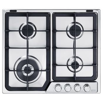 De'longhi Pfi 46 Gh Acero Inoxidable Integrado 60 Cm Encimera De Gas 4 Zona(s)