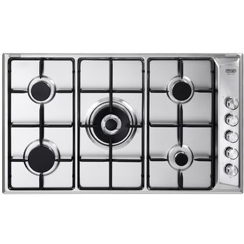 De'longhi Dli 59 Dd Hobs Acero Inoxidable Integrado 90 Cm Encimera De Gas 5 Zona(s)