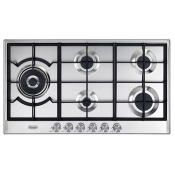 De'longhi Nsl 590d X Hobs Acero Inoxidable Integrado 90 Cm Encimera De Gas 5 Zona(s)