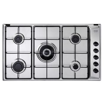 De'longhi Yal 59 Dd Piano Cottura Acciaio Inossidabile Da Incasso 86 Cm Gas 5 Fornello(i)