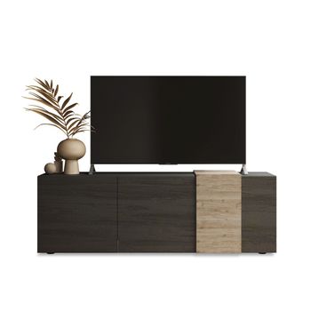 Mueble De Tv 3 Puertas Batientes Plutón - L181 Cm