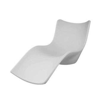 Tumbona Blanca Chaise Longue Cassiopea Sined