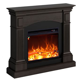 Chemin'arte Chimenea Eléctrica 2000w Con Llama 3d Blanca - 140