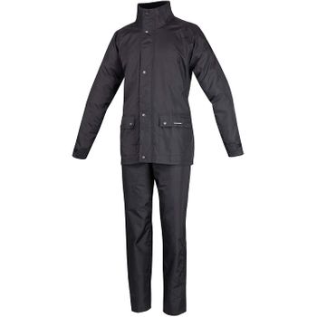 Tucano Urbano Set Diluvio Plus Negro Talla L Cazadora + Pantalon Impermeables Homologados