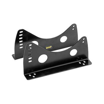 Soporte Lateral Para Asiento Racing Omp Hc/733e Acero Negro (350 Mm) (2 Pcs)