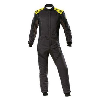 Mono Racing Omp First Evo Antracita Amarillo (talla 58)