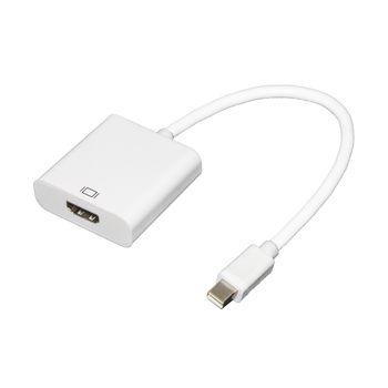 Link Accessori Lkadat16 Adaptador De Cable De Vídeo 0,15 M Mini Displayport Hdmi Tipo A (estándar) Blanco