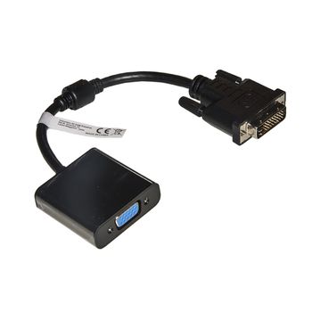 Link Accessori Lkadat121 Adaptador De Cable De Vídeo 0,2 M Vga (d-sub) Dvi-d Negro