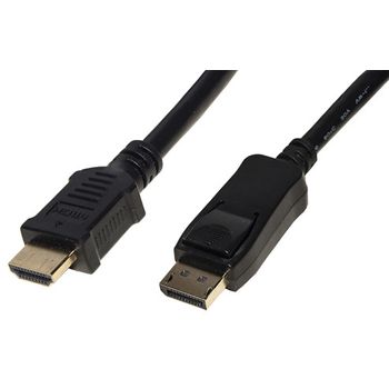 Link Accessori Lkcdph18 Adaptador De Cable De Vídeo 1,8 M Displayport Hdmi Tipo A (estándar) Negro