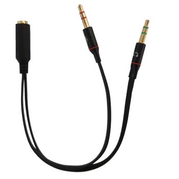 Link Accessori Lkadat137 Cable De Audio 3,5mm 2 X 3.5mm Negro