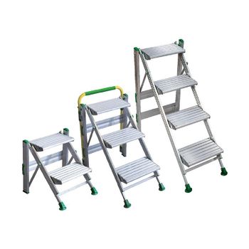 Escalera / Taburete Plio 2 A 4 Peldaños Po-3m - Taburete Plio 3 Peldaños C/ Barandilla