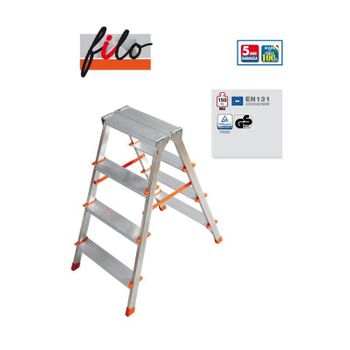 Escalera / Taburete Filo De 2 A 6 Peldaños Fi-3 - Taburete Filo 3 Peldaños (2 Pel. + Plataforma)