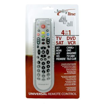 Mando Universal Tv + Dvd, Sat, Vcr 4:1 Jolly Line