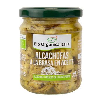 Alcachofas A La Brasa En Aceite Bio 190g Organica Italia