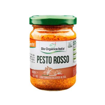 Pesto Rosso Vegano Bio 140g Organica Italia