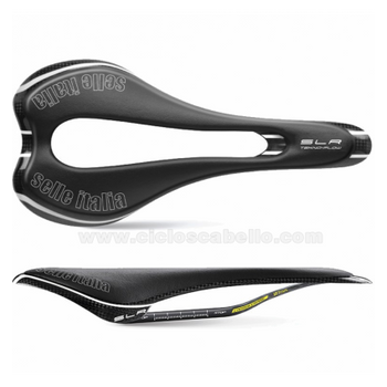 Sillin Selle Italia Slr Tekno Flow Carbon Negro