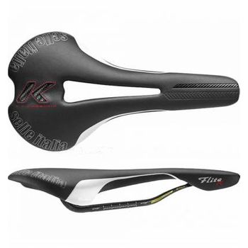 Sillín Selle Italia Flite Kit Carbono Flow Negro