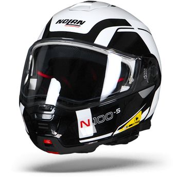 Casco De Moto Nolan N100-5 Consistency Metal N-com 019