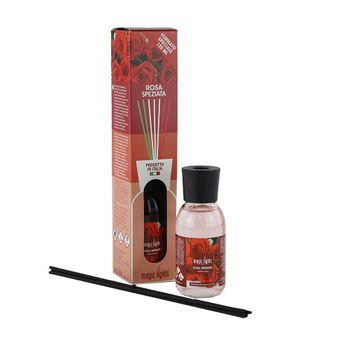 Difusor Aroma Mikado Rosa Especiada 125ml Magic Lights - Neoferr*