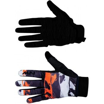 Northwave Guantes Largos Air Lf Negro-naranja-blanco