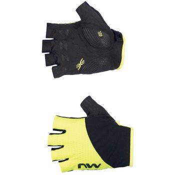 Northwave Guantes Fast Amarillo Fluo-negro