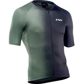 Northwave Maillot Manga Corta Blade Verde Forest-negro