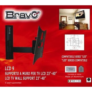 Bravo Lcd 9 101,6 Cm (40') Negro