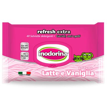 Toallita Inodorina Extra Leche Y Vainilla 40 Uds