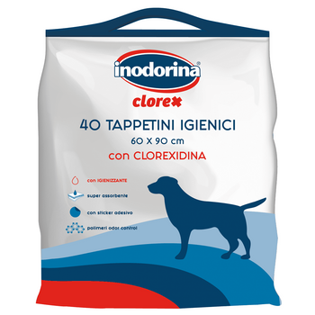 Inodorina Clorex Pads 60 X 90 Cm, 40 Empapadores