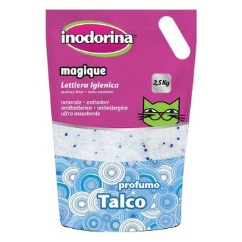 Inodorina Magique Lecho Perfumado Talco, 5 L