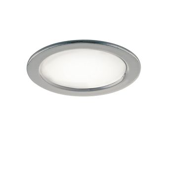 Empotrable Bajo Mueble Led Nemo Plata 3,5w 250 Lumen 4000k (luz Natural) Ip44 6,5x1,8 Cm.