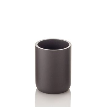 Vaso Nizza De Resina Gris