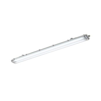 Plafón Estanco Atlantic Para Tubos Led De Doble Lámpara Pc+pc.