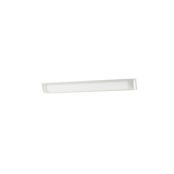 Batten Barra Led En Policarbonato Blanco 9w Luz Natural 4000k 30 Cm.