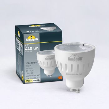 Bombilla Gu10 Led - 6w - Cct - Fumagalli