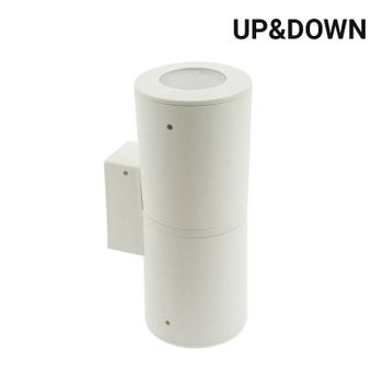 Aplique De Pared Fumagalli Franca 90 2l Gu10 7w Cct Ip55