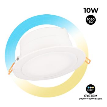 Downlight Redondo Estanco Cct Fumagalli "teresa 160" 10w Ip55