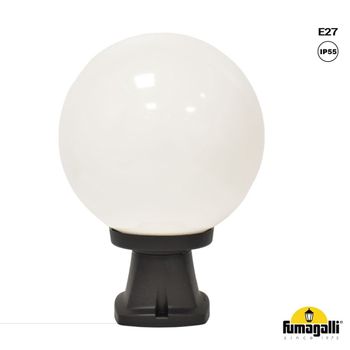 Farol De Pie Exterior Esfera Fumagalli "disma/g250" Opal - E27