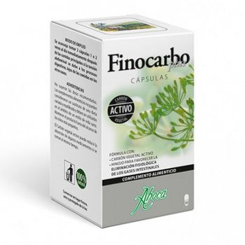 Finocarbo Plus Hinojo Para Los Gases Intestinales Aboca 50 Cápsulas