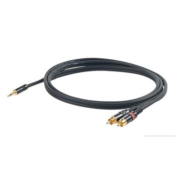 Proel Chlp215lu15 Mini Jack St - 2 X Rca 1,5m