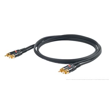 Proel Chlp250lu15 2 X Rca - 2 X Rca 1.5m