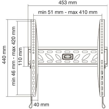 Munari Sp 361 152,4 Cm (60') Negro